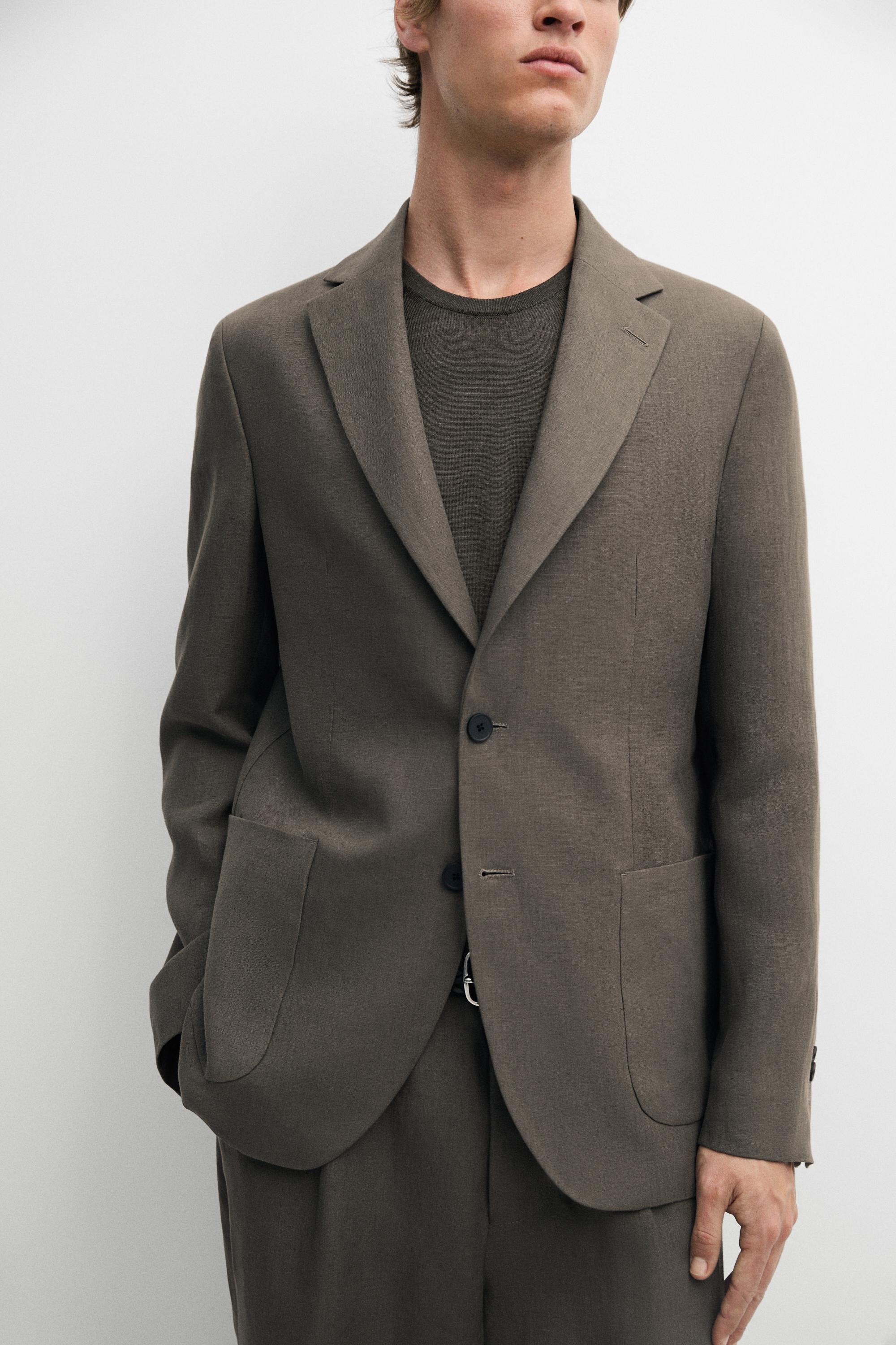 Veste de costume 100 % lin